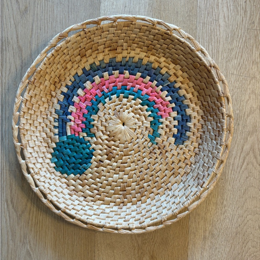 Vintage wall basket